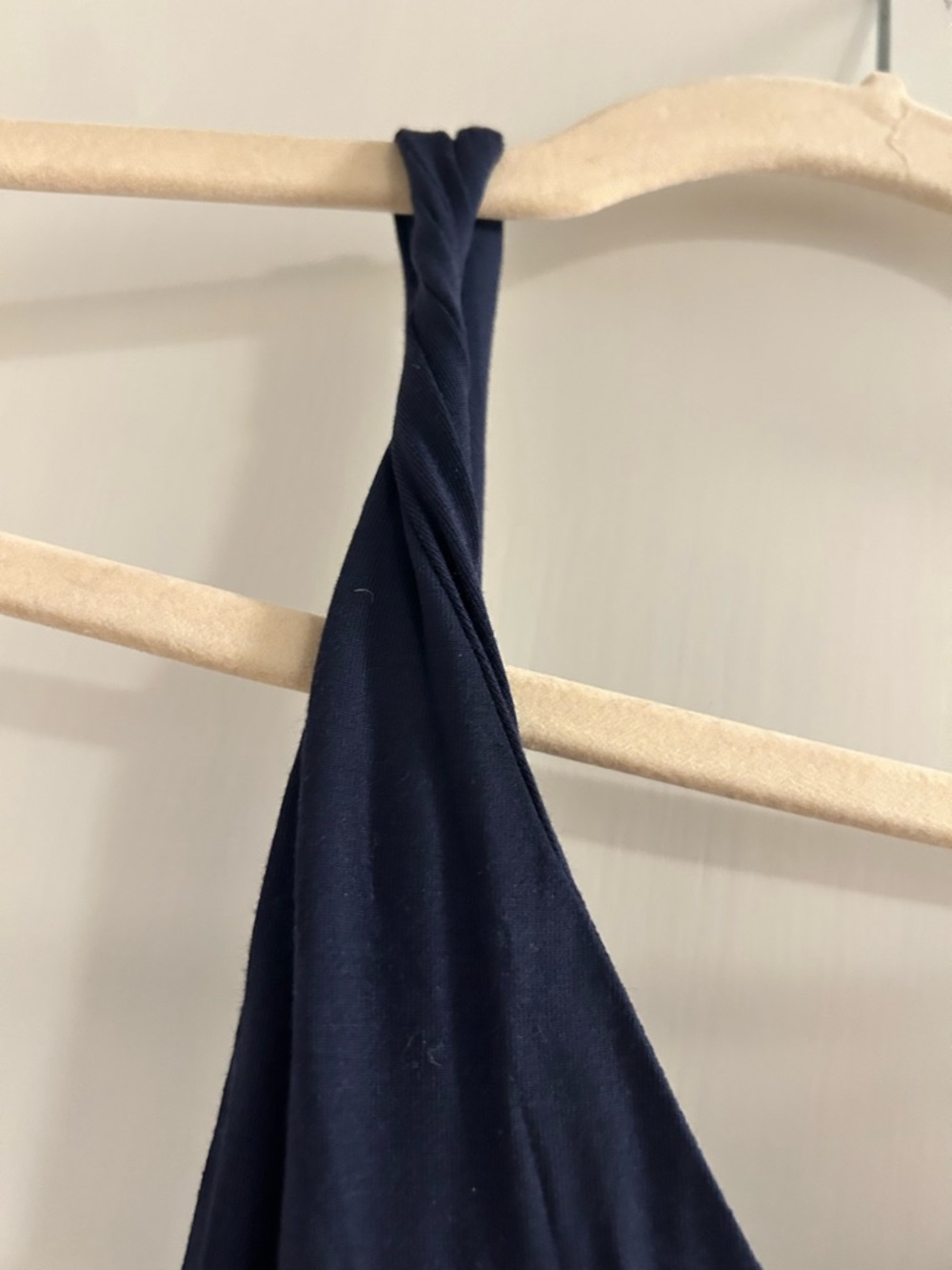 Rails Franca Navy V-Neck Midi Dress - Picture 7 of 7